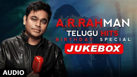 one happy birthday song in telugu|ar rahman birthday special songs.